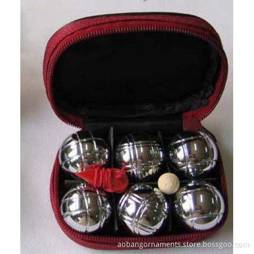 Mini Petanque Chrome Plating Ball Set
